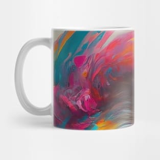 Colorful ophthalmologist valentines abstract ,brafdesign Mug